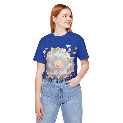 Natural Cotton Tee Shirt - Medallion Collection Printify