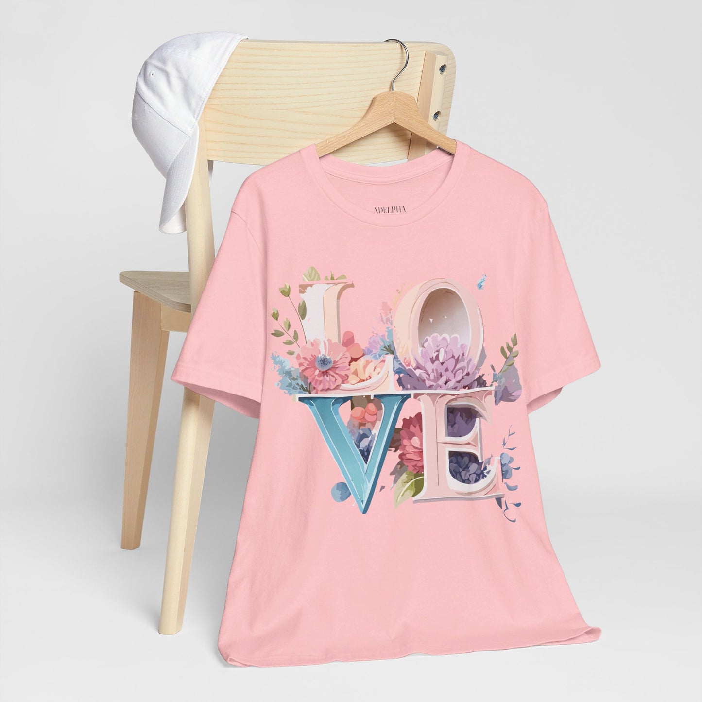 T-shirt en coton naturel - Collection Love story