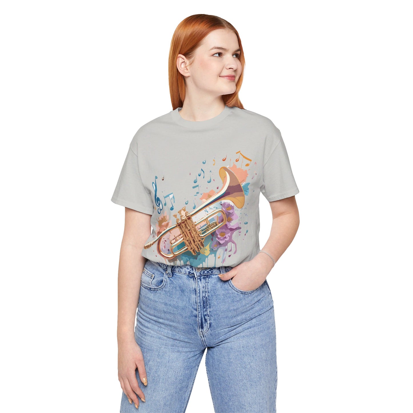 Natural Cotton Tee Shirt - Music collection