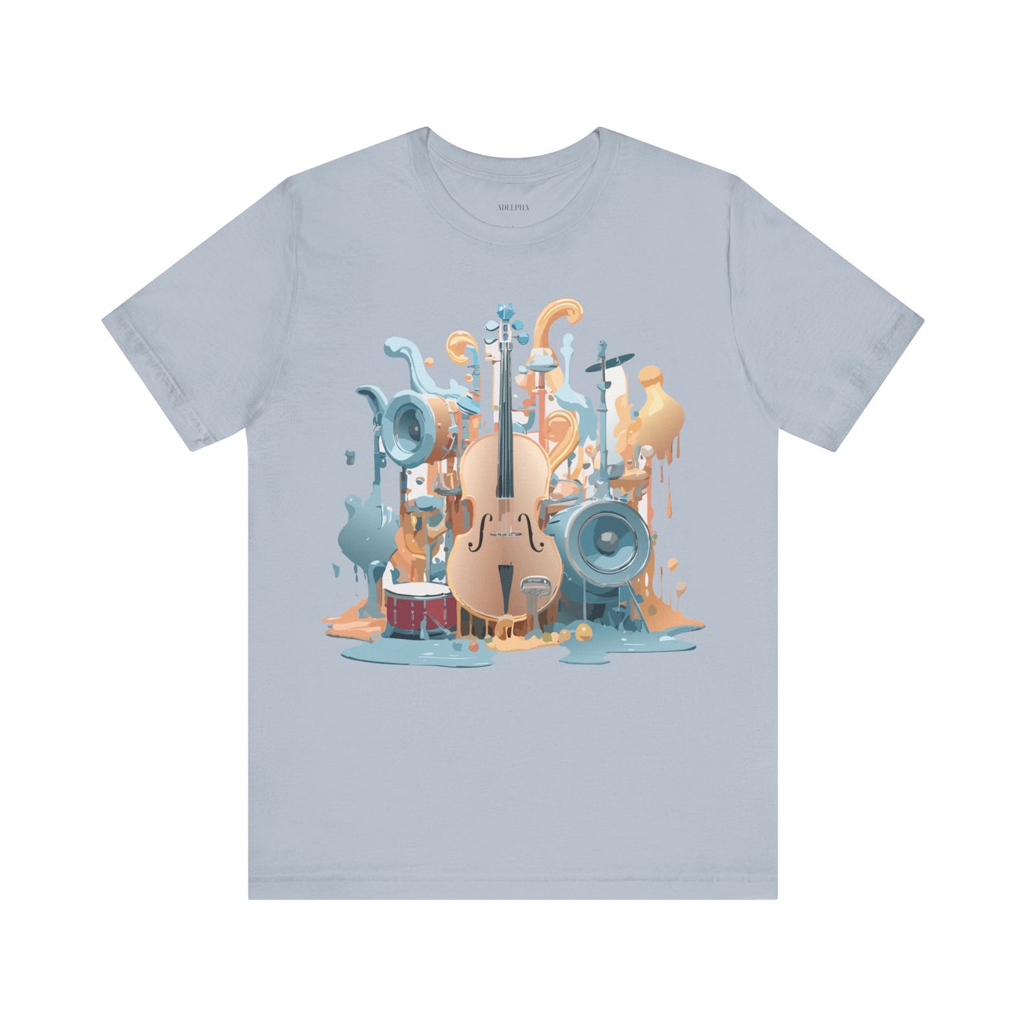 T-Shirt aus natürlicher Baumwolle – Musikkollektion