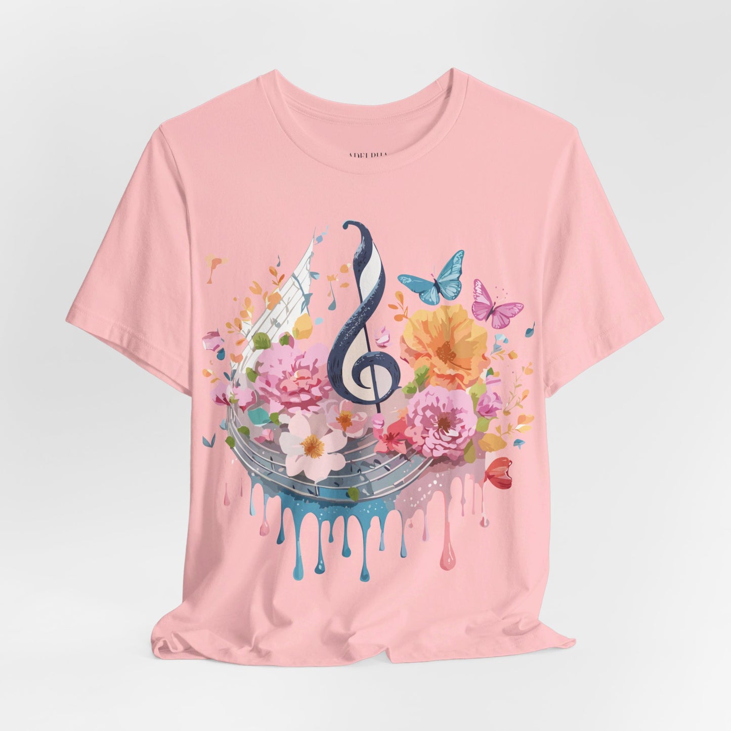 T-shirt en coton naturel - Collection Musique