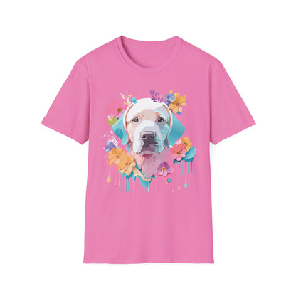 Dog Shirt Unisex Animal Tee Softstyle Gildan 64000 Short Sleeve Tee