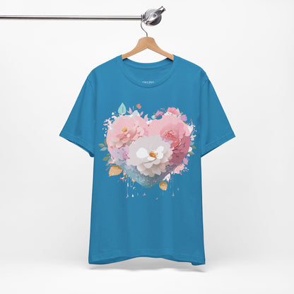 Natural Cotton Tee Shirt - Love Story Collection Printify