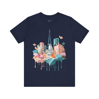 Tourist Shirt, Shirt with Paris - ADELPHA