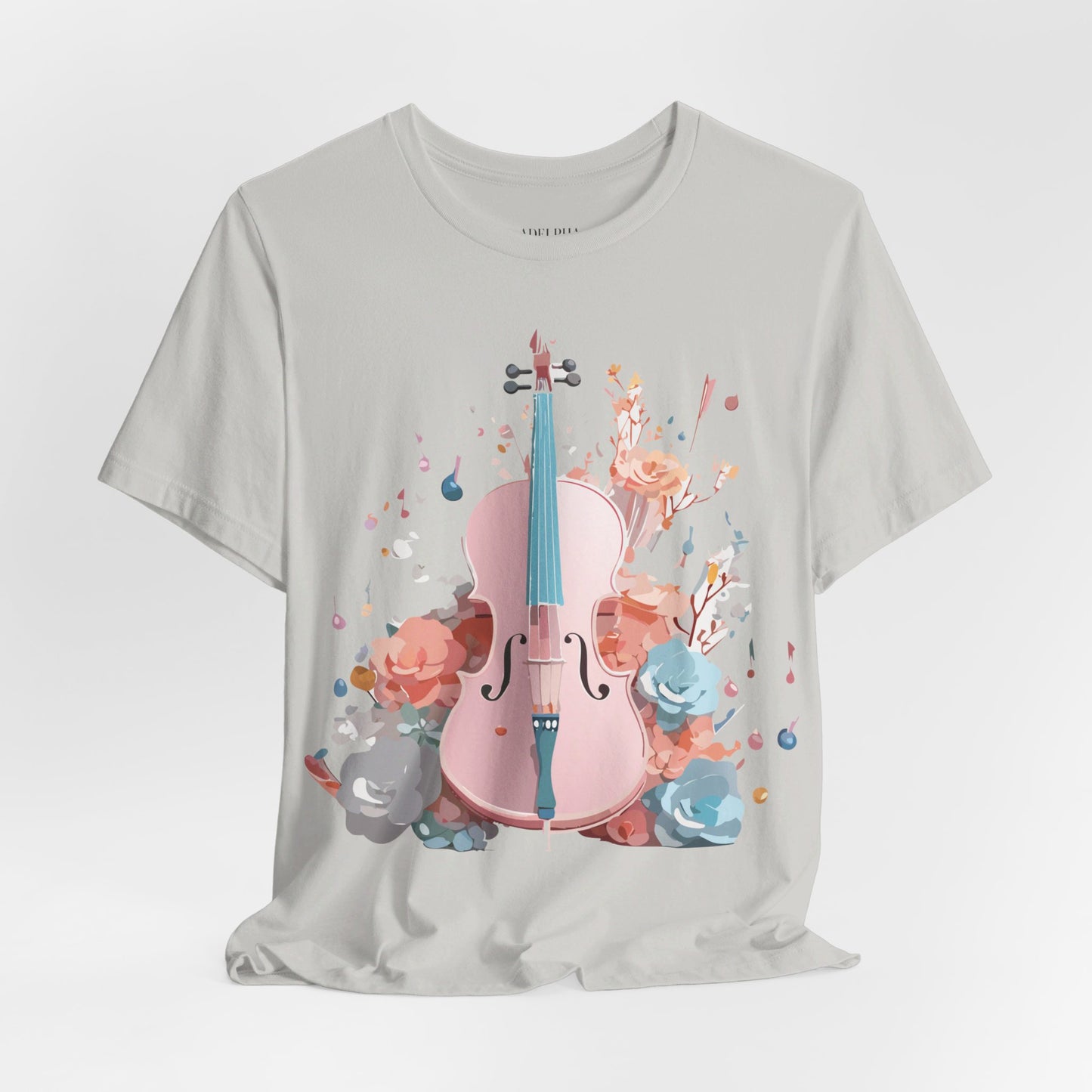 T-shirt en coton naturel - Collection Musique