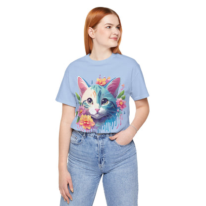 Cat Shirt, Shirt with Cat - ADELPHA