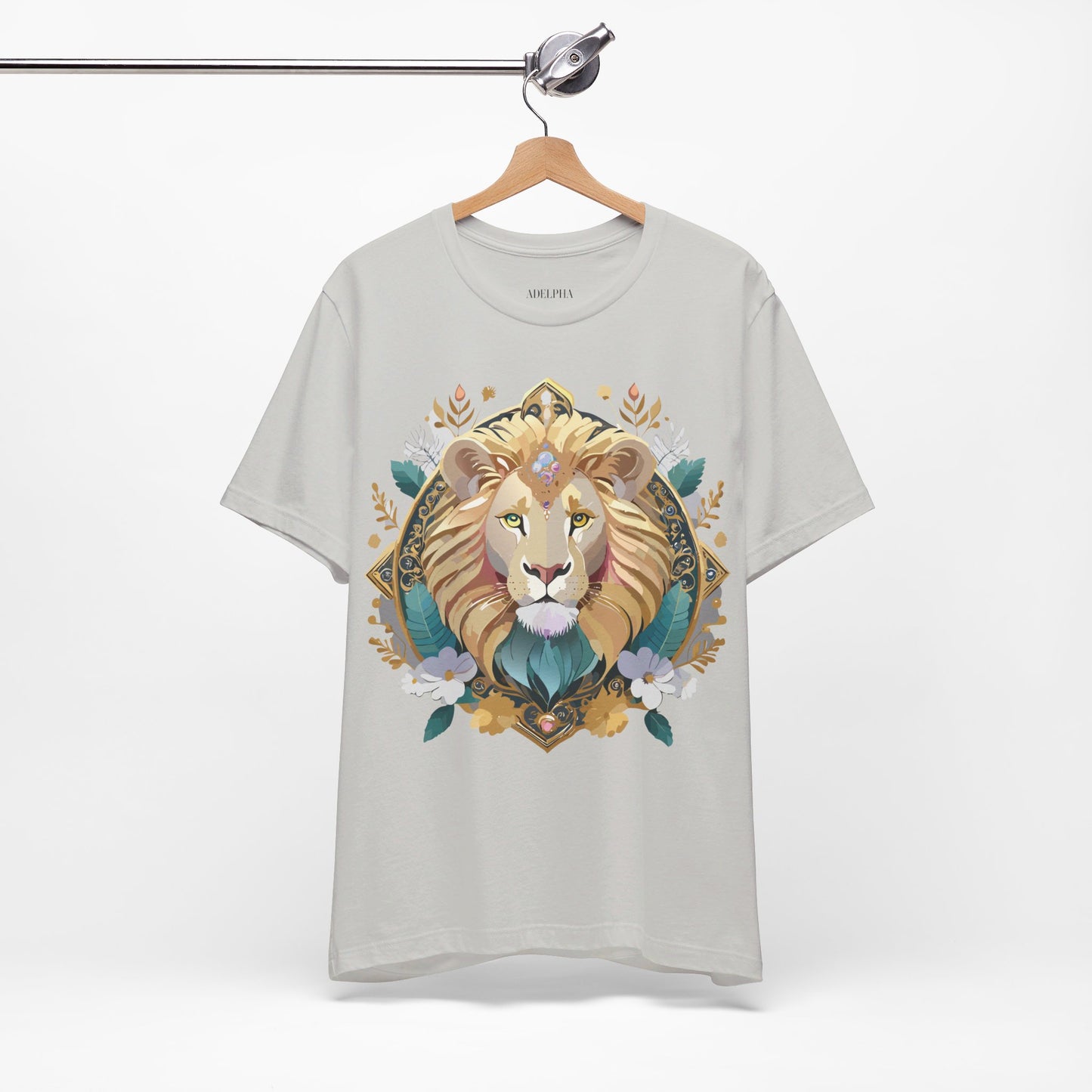 T-Shirt aus natürlicher Baumwolle – Medallion-Kollektion