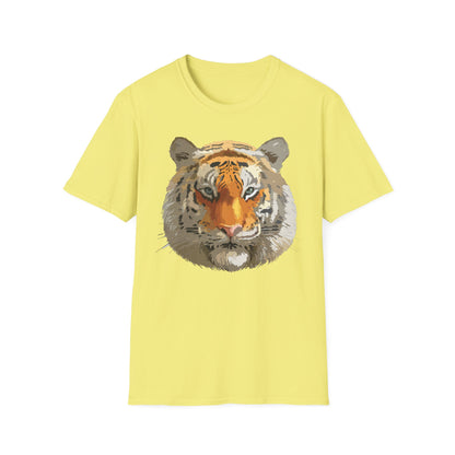 Unisex Tiger Shirt Animal Print Tee Gildan Softstyle Cotton Quality