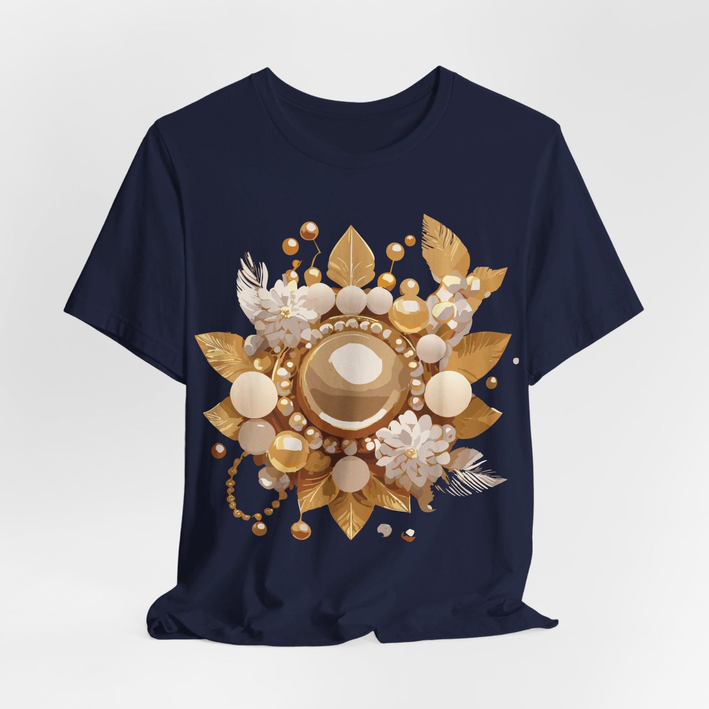 T-Shirt aus natürlicher Baumwolle – Queen Collection