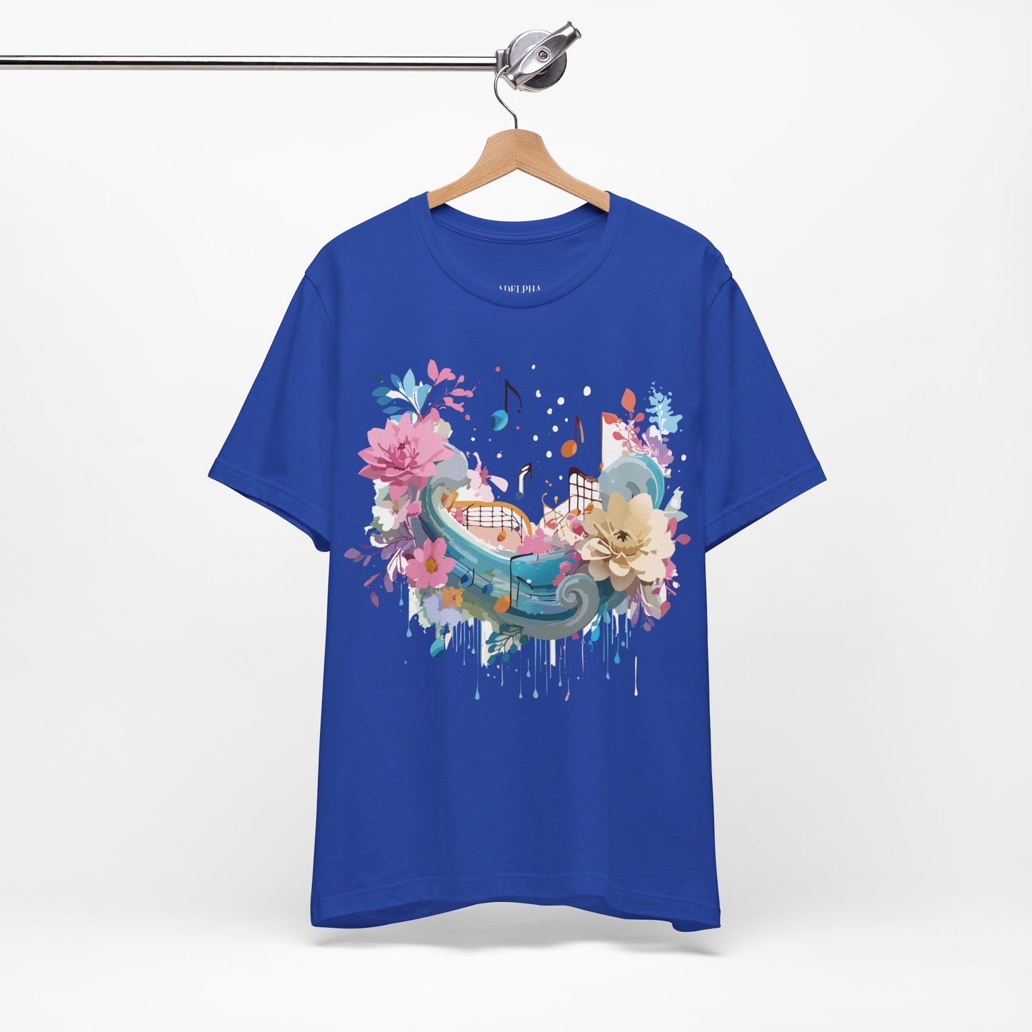 Natural Cotton Tee Shirt - Music Collection