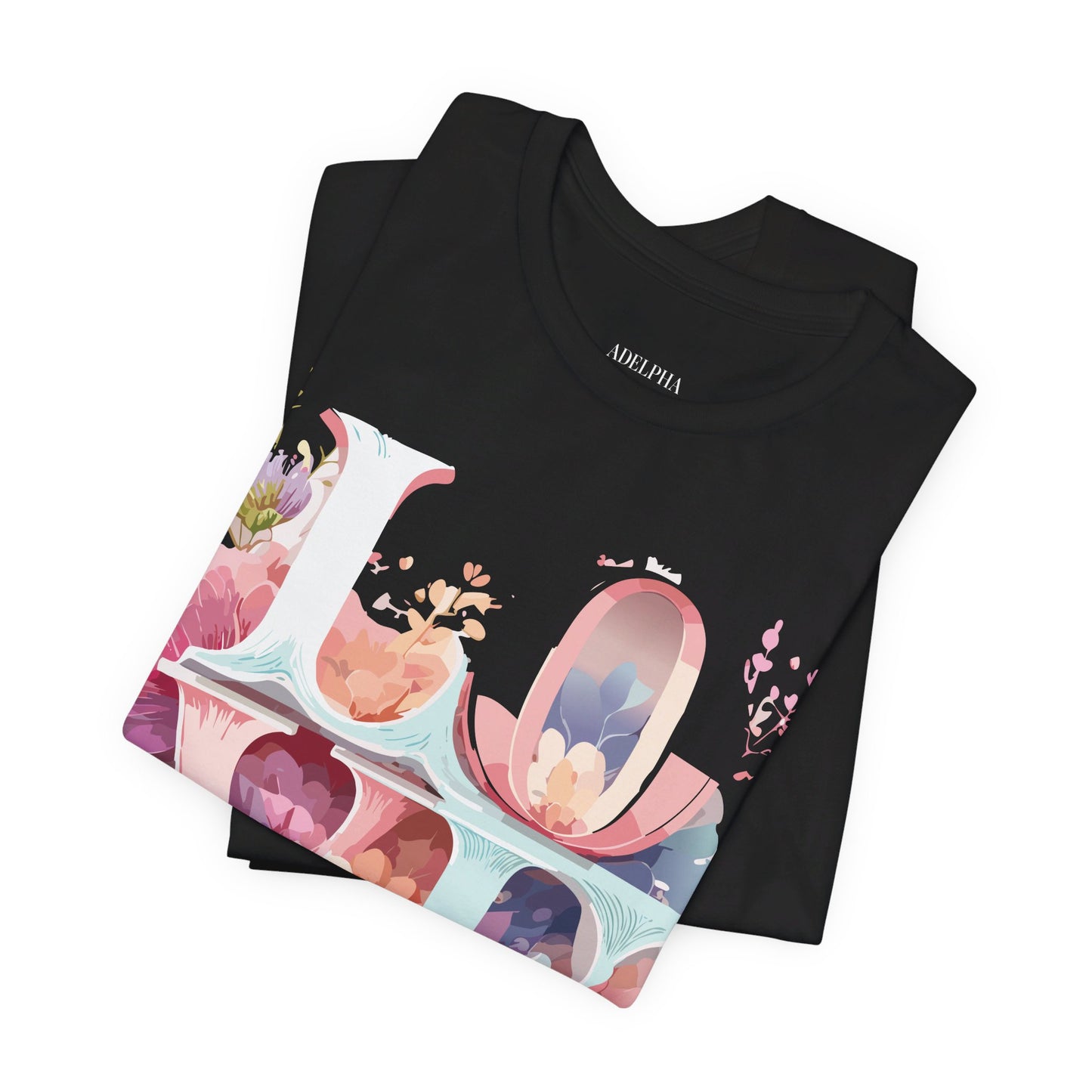 T-Shirt aus natürlicher Baumwolle – Love Story Collection