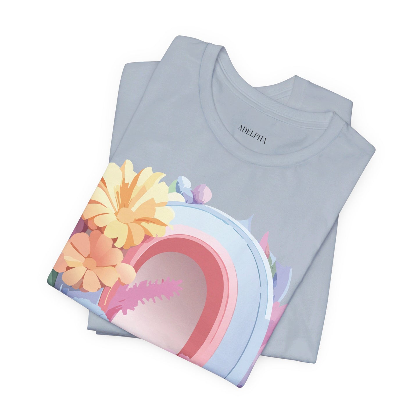 T-shirt en coton naturel - Collection Lettres - Q