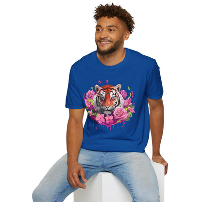 Tiger Shirt Unisex Tee Gildan Softstyle 64000 Ring Spun Cotton