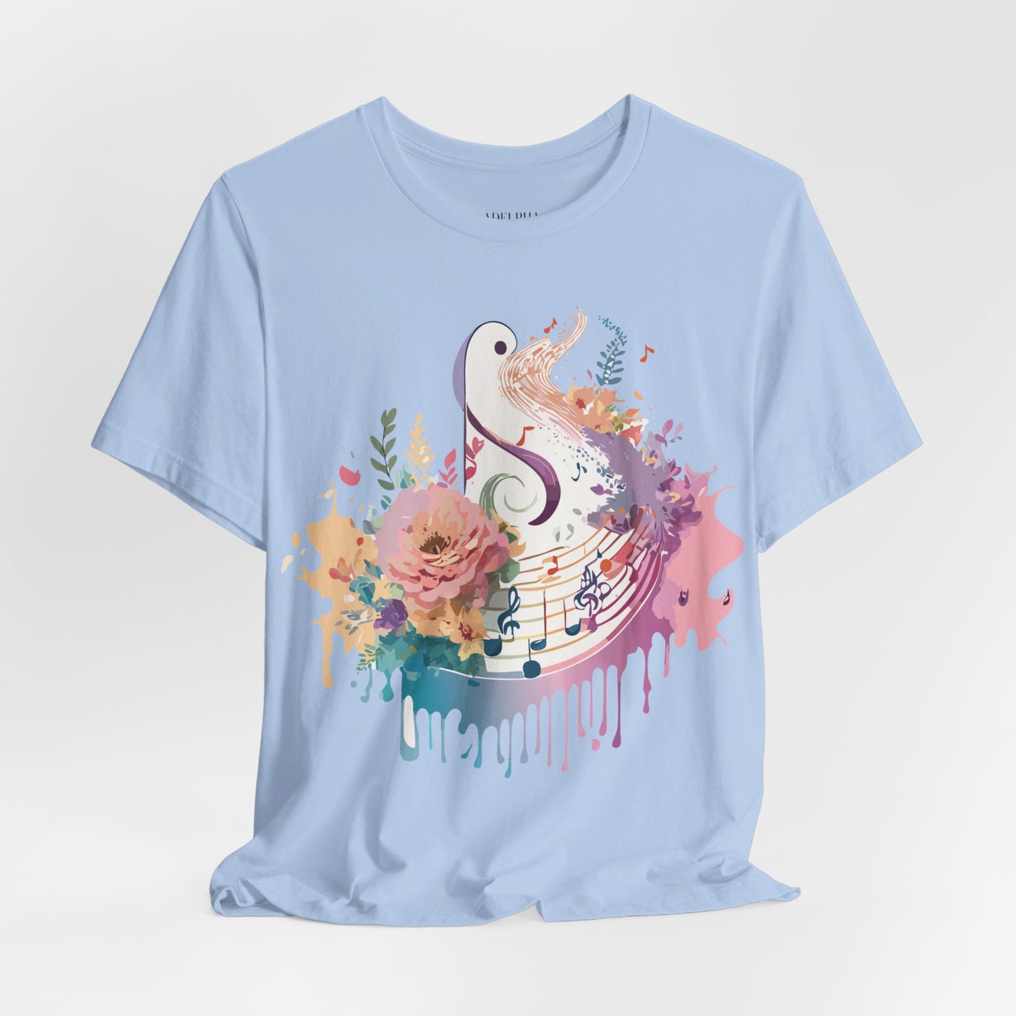 T-shirt en coton naturel - Collection Musique