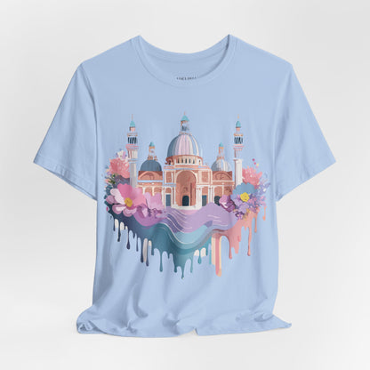 Natural Cotton Tee Shirt - Beautiful Places Collection - Venice Printify