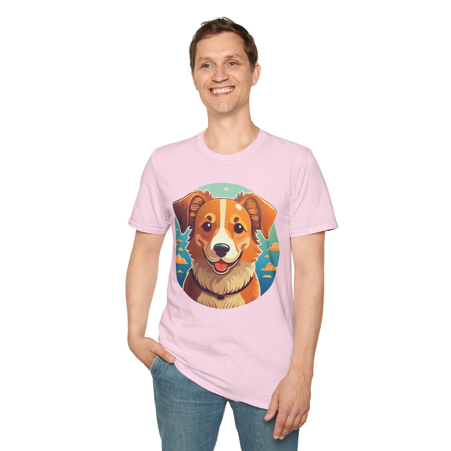 Dog Shirt, Shirt with Dog, Animal Tee, Shirt with Animals