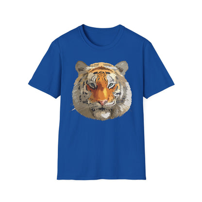 Unisex Tiger Shirt Animal Print Tee Gildan Softstyle Cotton Quality