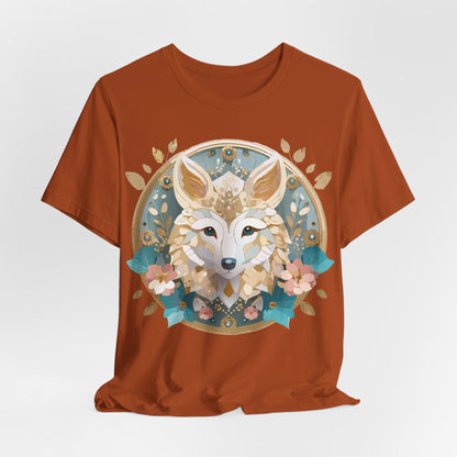 Natural Cotton Tee Shirt - Medallion Collection Printify