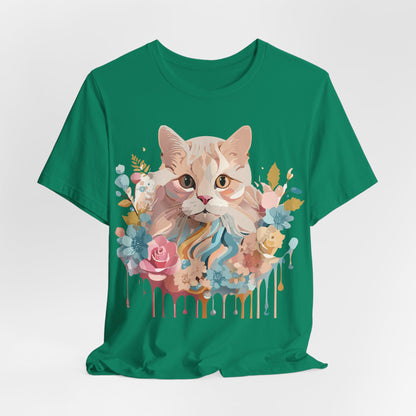 Cat Shirt, Shirt with Cat - ADELPHA