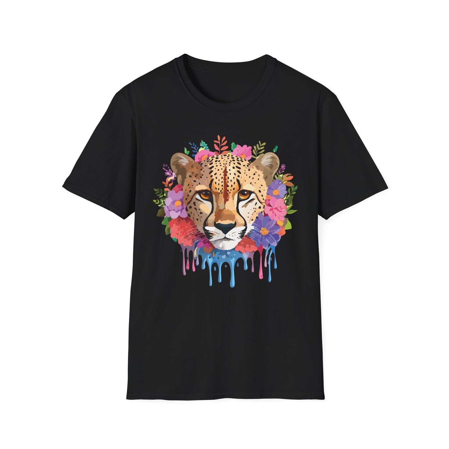 Cheetah Shirt, Shirt with Cheetah, Cheetah Tee, Shirt with Animals