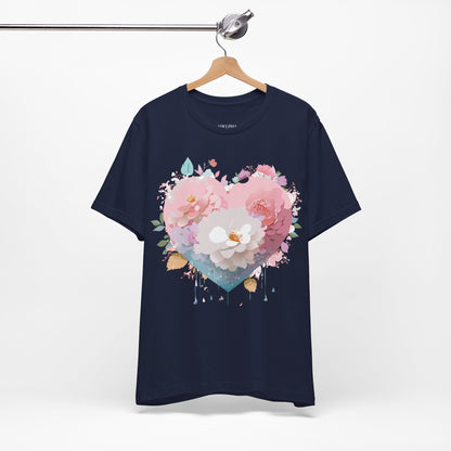 Natural Cotton Tee Shirt - Love Story Collection Printify