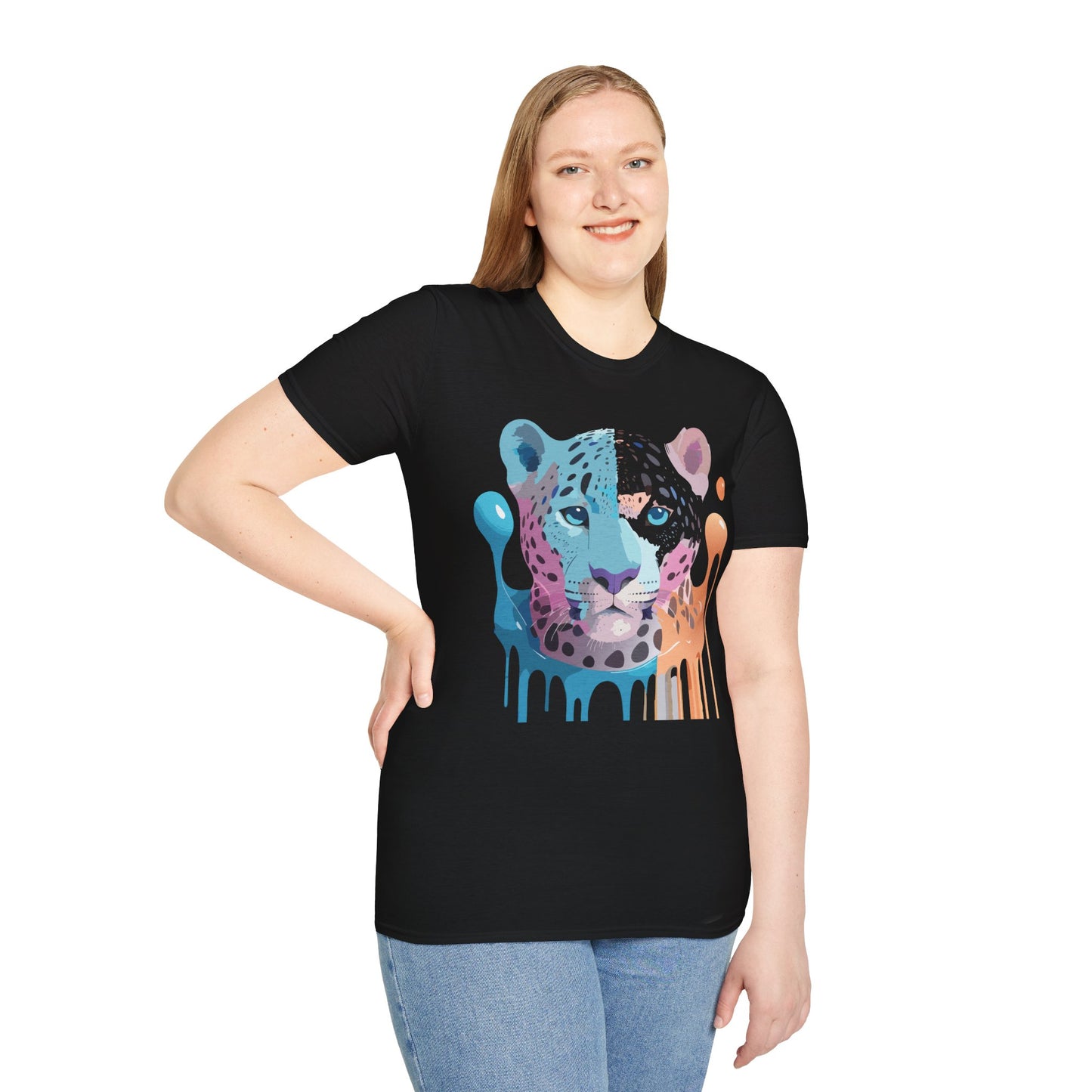 Cheetah Shirt, Shirt with Cheetah, Cheetah Tee, Shirt with Animals