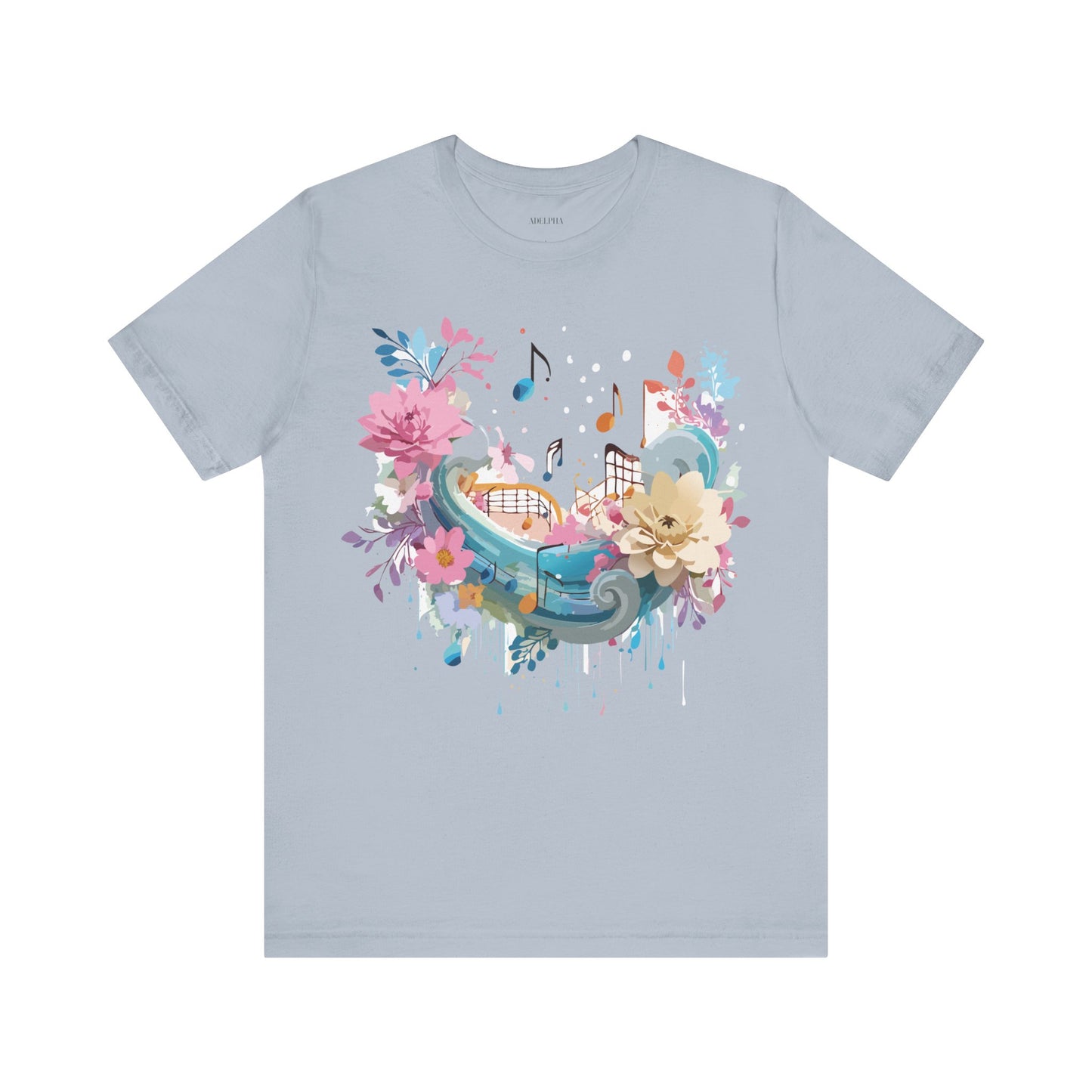 Natural Cotton Tee Shirt - Music collection