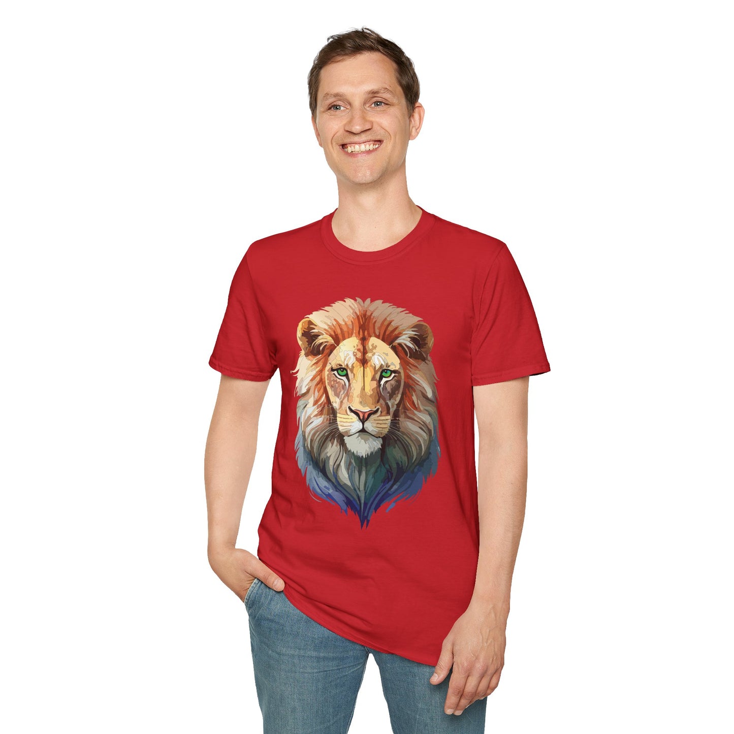 Lion Shirt, Shirt with Lion, Animal Tee, Shirt with Animals