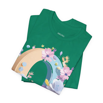 Natural Cotton Tee Shirt - Letters Collection - O Printify