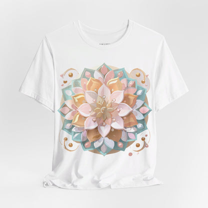 Natural Cotton Tee Shirt - Medallion Collection Printify