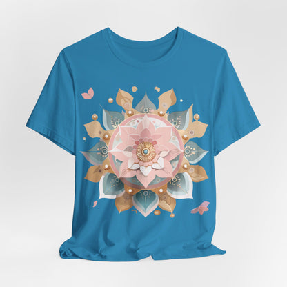 Natural Cotton Tee Shirt - Medallion Collection Printify