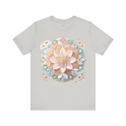 Natural Cotton Tee Shirt - Medallion Collection Printify
