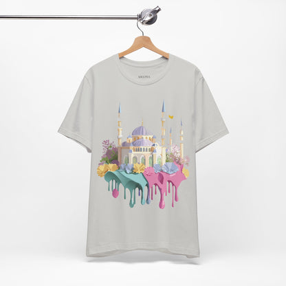 Natural Cotton Tee Shirt - Istanbul, Turkey Printify