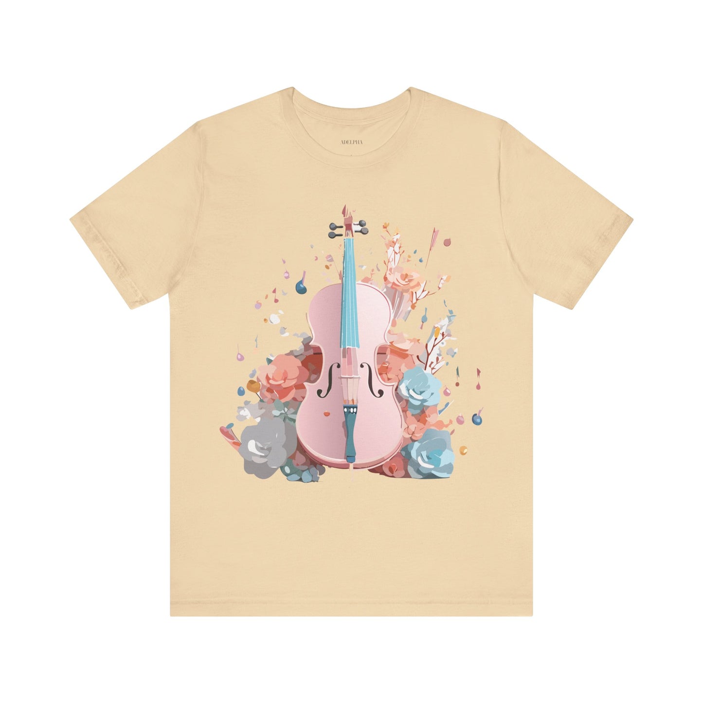 Natural Cotton Tee Shirt - Music collection