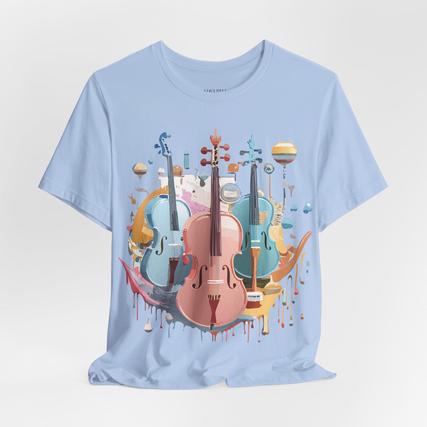 T-shirt en coton naturel - Collection Musique