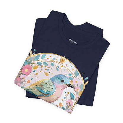 Natural Cotton Tee Shirt - Medallion Collection Printify