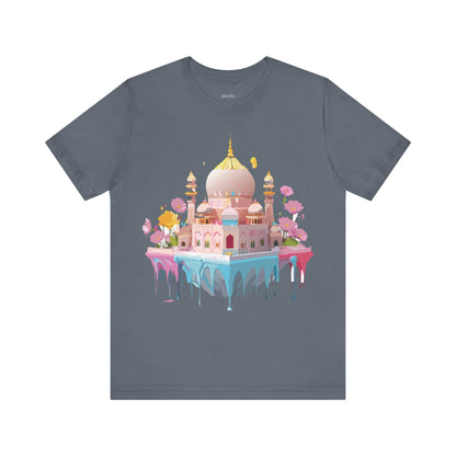Natural Cotton Tee Shirt - Bukhara, Uzbekistan Printify