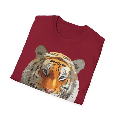 Unisex Tiger Shirt Animal Print Tee Gildan Softstyle Cotton Quality