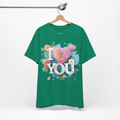 Natural Cotton Tee Shirt - Love Story Collection Printify