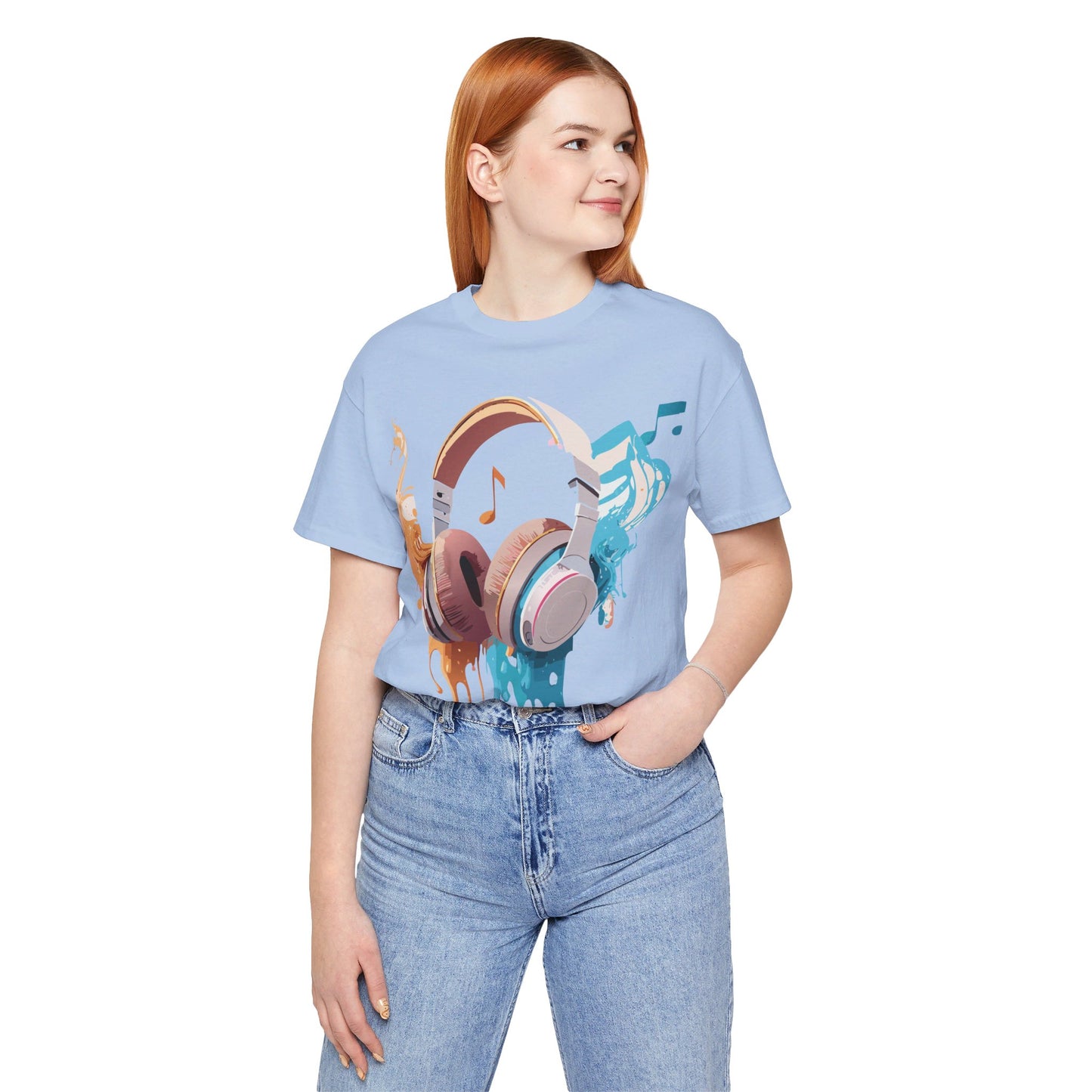 Natural Cotton Tee Shirt - Music collection