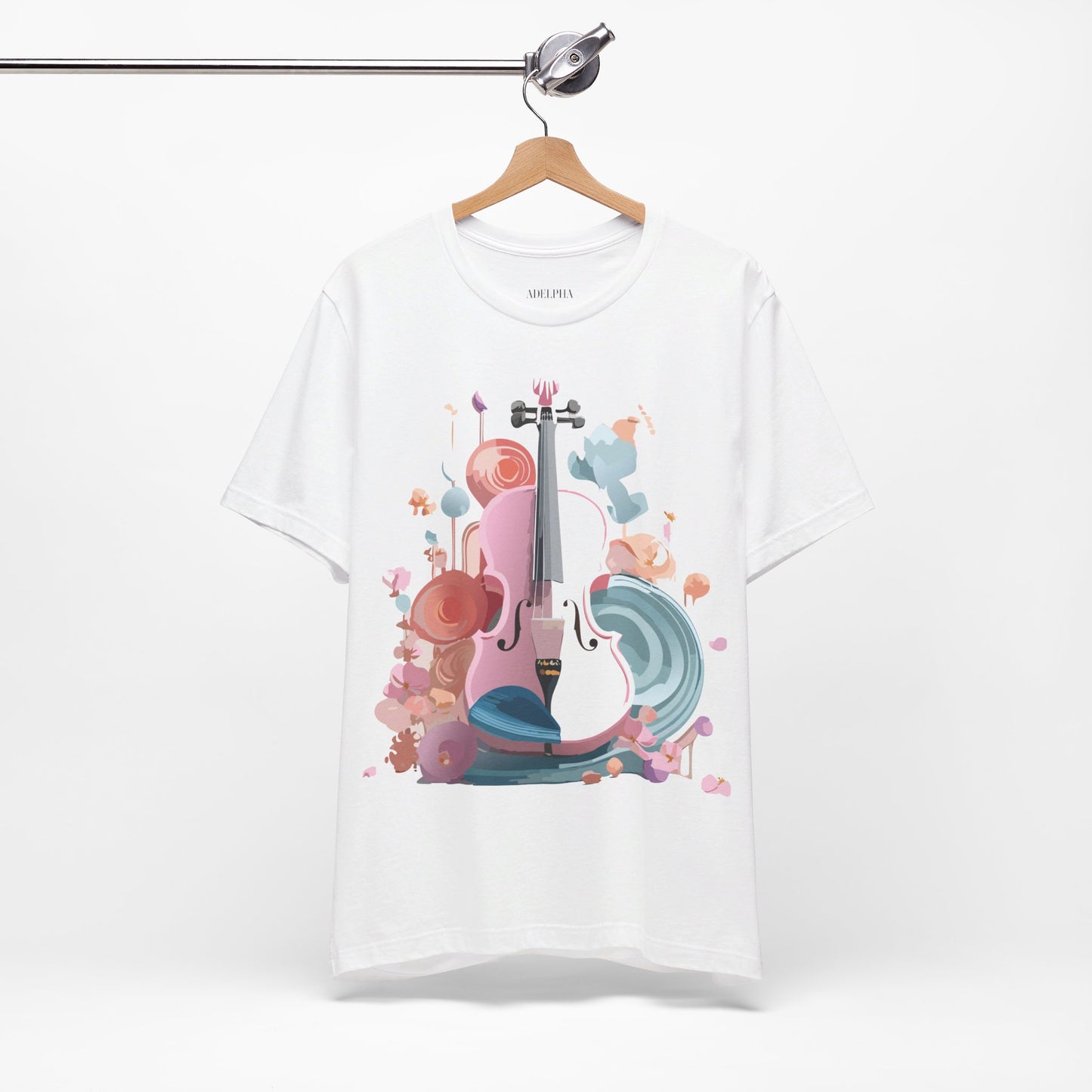 Natural Cotton Tee Shirt - Music collection