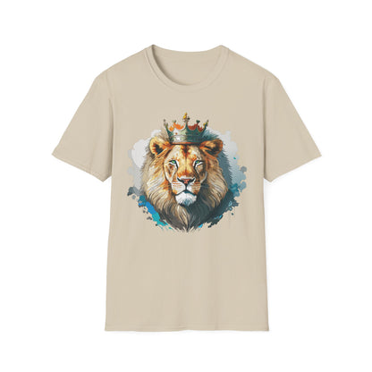 Lion Shirt Unisex Animal Tee Softstyle 64000 100 Percent Ring Spun Cotton