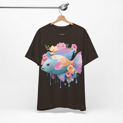 Shirt with Animals | Fish Printify