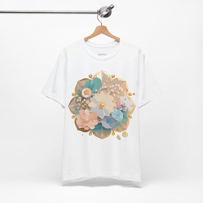 Natural Cotton Tee Shirt - Medallion Collection Printify