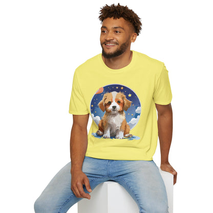 Dog Shirt Unisex Animal Tee Gildan Softstyle 64000 Short Sleeve Comfort
