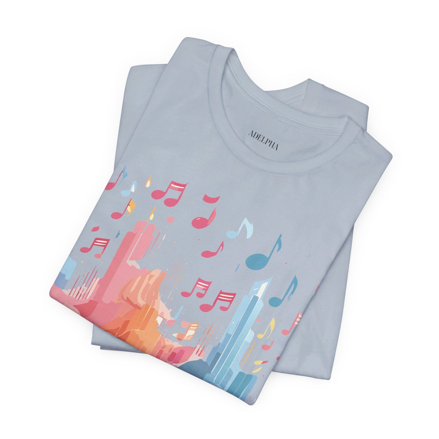 T-shirt en coton naturel - Collection Musique