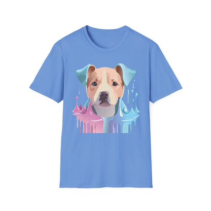 Dog Shirt Unisex Animal Tee Softstyle Gildan 64000 Cotton Tee