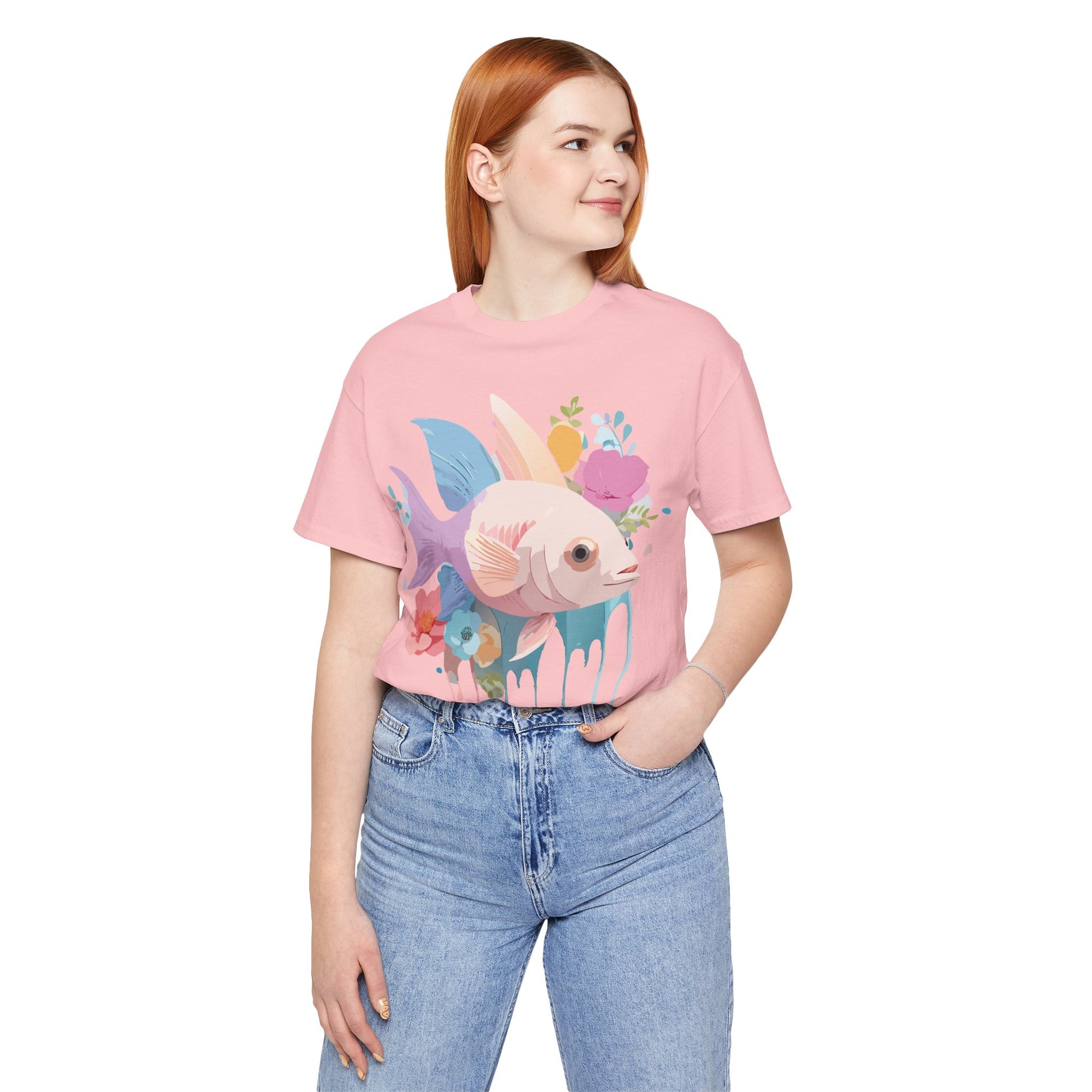 Shirt with Animals | Fish Printify
