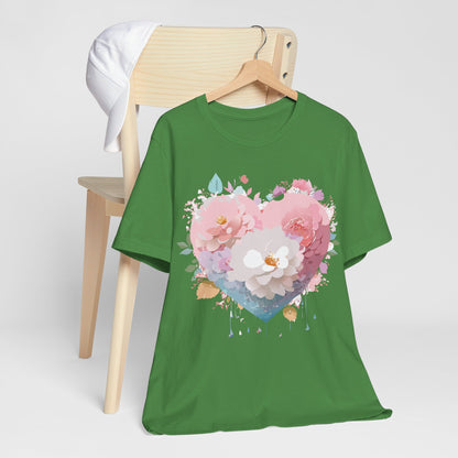 Natural Cotton Tee Shirt - Love Story Collection Printify