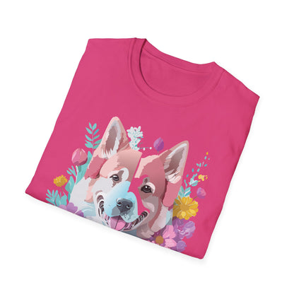 Dog Shirt Unisex Tee Softstyle Cotton Comfort for Animal Lovers